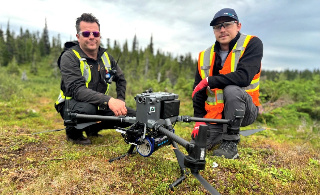 Medusa gamma-ray spectrometer integrated on the Altomaxx survey drone